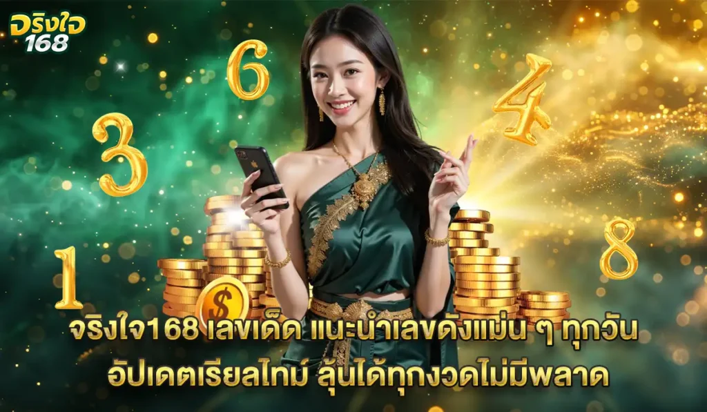 จริงใจ168หวยเลขเด็ด